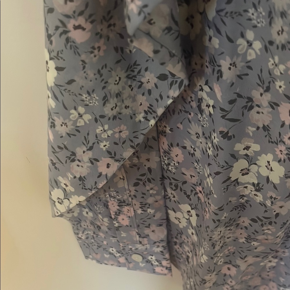 Spartina 449 Pastel Floral Blouse - Picture 4 of 8